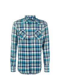 DSQUARED2 Plaid Fitted Shirt