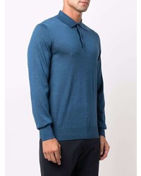 Emporio Armani Knitted Polo Shirt