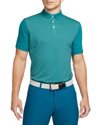 Nike Golf Dri Fit Argyle Player Polo In Bright Sprucebrushed Silver At Nordstrom