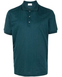 Salvatore Ferragamo Striped Short Sleeve Polo Shirt