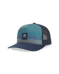 TravisMathew Blue Lagoon Trucker Hat