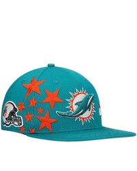 PRO STANDARD Miami Dolphins Aqua Stars Snapback Hat At Nordstrom