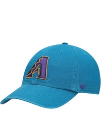 '47 Teal Arizona Diamondbacks Logo Cooperstown Collection Clean Up Adjustable Hat At Nordstrom
