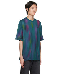 Acne Studios Blue Hand Dyed T Shirt