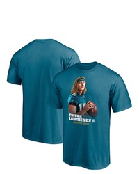 FANATICS Branded Trevor Lawrence Teal Jacksonville Jaguars Player Graphic T Shirt