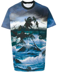 Givenchy Columbian Fit Hawaii Print T Shirt
