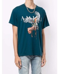 Amiri Falcon Graphic Print T Shirt