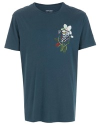 OSKLEN Floral Print Cotton T Shirt