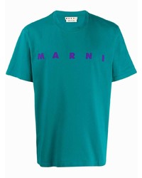 Marni Front Logo Print T Shirt