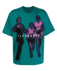 Pleasures Graphic Print T Shirt