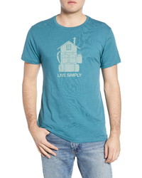 Patagonia Live Simply Home Organic Cotton Graphic Tee