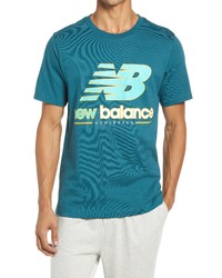 New Balance Nb Athletics Higher Learning Logo Graphic Tee