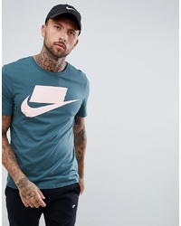 Nike Nsw Logo T Shirt In Green 927392 303