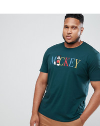 ASOS DESIGN Plus Mickey Relaxed T Shirt With Retro Print