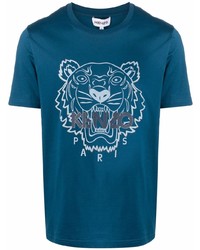 Kenzo Tiger Motif T Shirt