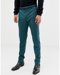 Twisted Tailor Super Skinny Suit Trouser In Two Tone Geo