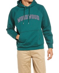 Wood Wood Fred Ivy Organic Cotton Graphic Hoodie