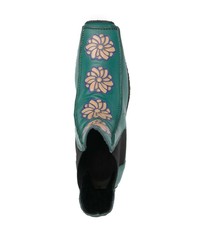 Kiko Kostadinov Freydal Floral Print Boots