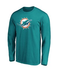 FANATICS Branded Miami Dolphins Primary Logo Long Sleeve T Shirt