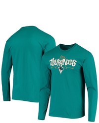 FANATICS Branded Teal San Jose Sharks Los Tiburones Long Sleeve T Shirt
