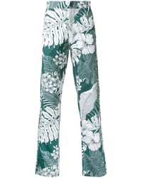 No.21 No21 Hawaiian Print Trousers