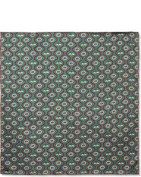 Gucci Printed Silk Twill Pocket Square, $125, MR PORTER