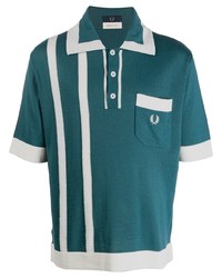 Fred Perry Logo Stripe Polo Shirt