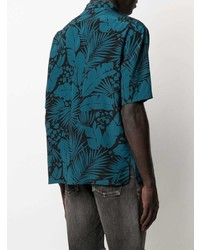 Saint Laurent Tropical Print Shirt