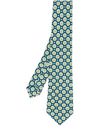 Kiton Printed Pattern Tie