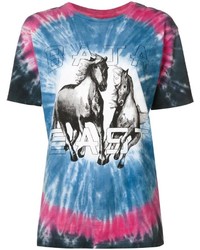 Baja East Horses Print T Shirt