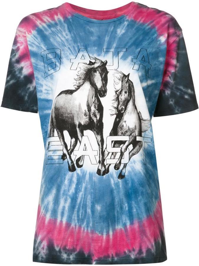 Baja East Horses Print T Shirt 251 farfetch Lookastic