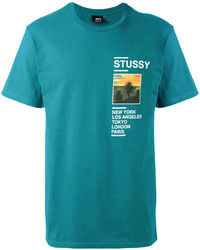 Stussy Destination Print T Shirt