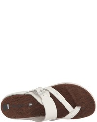 Merrell Around Town Thong Buckle Print Sandals