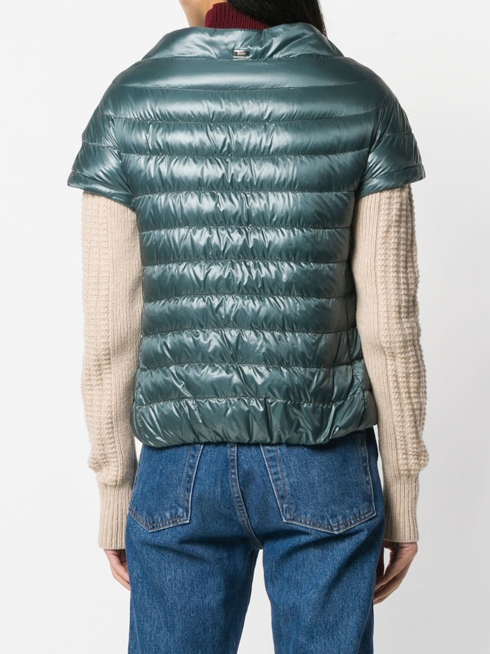 Herno Short Sleeve Puffer Jacket, $499 | farfetch.com | Lookastic