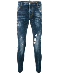 DSQUARED2 Distressed Sexy Twist Jeans