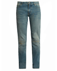 Saint Laurent Distressed Skinny Jeans