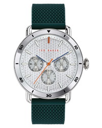 Ted Baker London Margarit Multifunction Silicone Watch