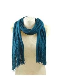 TheDapperTie Teal 100% Acrylic Lightweight Super Warm Scarf Scarf 038
