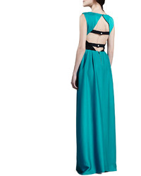 Alice + Olivia Gretchen Open Back Gown