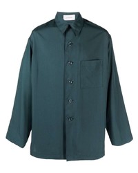 Lemaire Silk Green Shirt