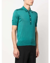 Moorer Satin Silk Polo Shirt
