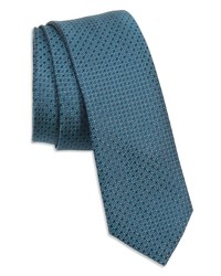 Ted Baker London Alternating Neat Silk Skinny Tie