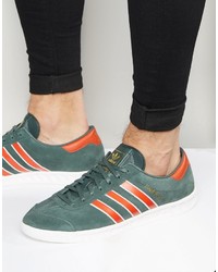 adidas Originals Hamburg Sneakers In Green S79990