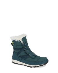 Teal Snow Boots