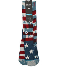 Stance Banner American Flag Cotton Blend Socks