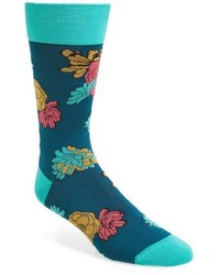 Bugatchi Flower Power Socks
