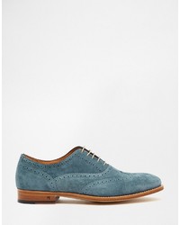 Paul Smith Ps By Christo Oxford Suede Brogue Shoes