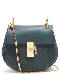 Chloé Chlo Drew Small Leather And Suede Cross Body Bag