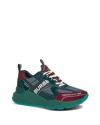 Burberry Mesh Panelling Logo Tape Sneakers