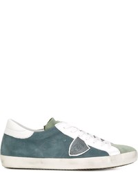 Philippe Model Classic Contrast Panel Sneakers
